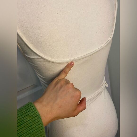 White Summer Top by ModifyT by Michel - Picture 5 of 6